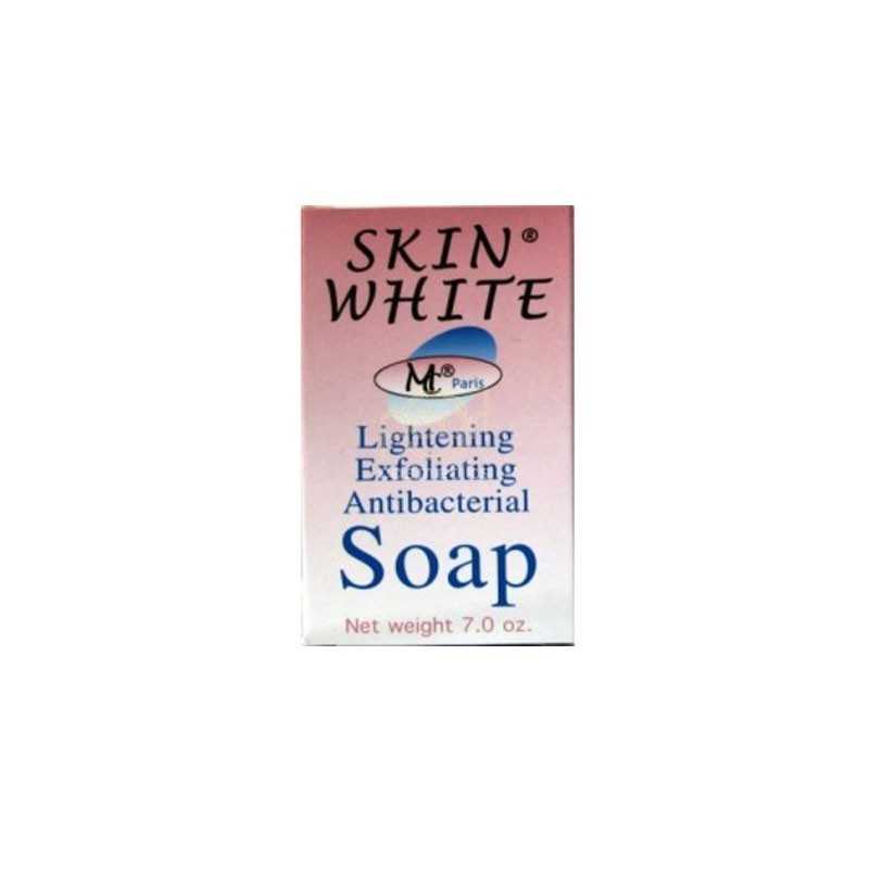 SKIN WHITE SAVON ECLAIRCISANT GOMMANT ANTIBACTERIEN 200 G