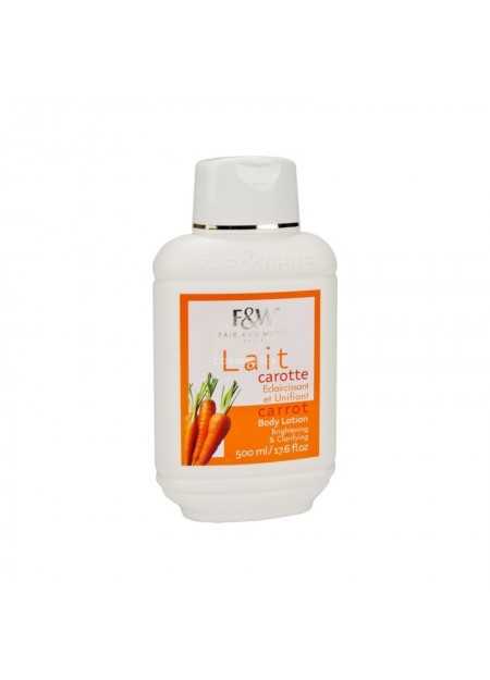 FAIR & WHITE ORIGINAL CARROT MOISTURIZING BODY LOTION BRIGHTENING & CLARIFYING 500 ML