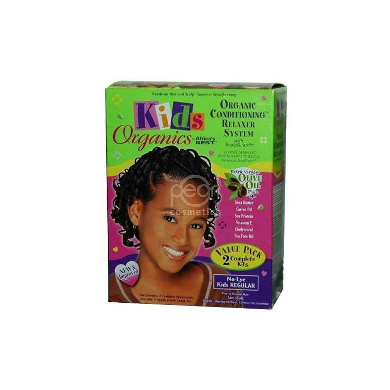 Africa S Best Kids Organic Conditioning Relaxer System Twin Pack Reg