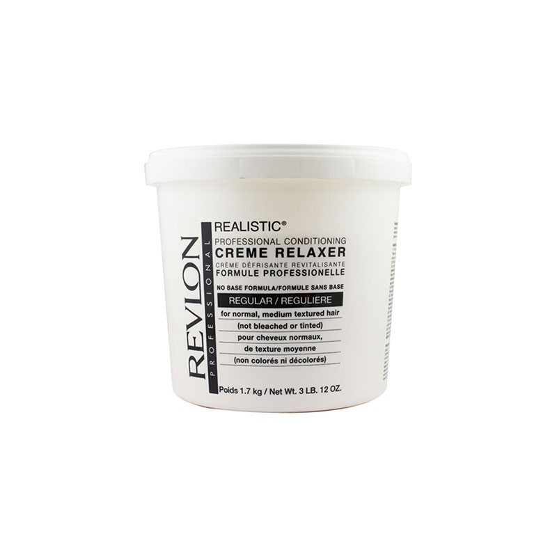 Revlon Realistic No Base Conditioning Creme Relaxer Regular 1 7 Kg