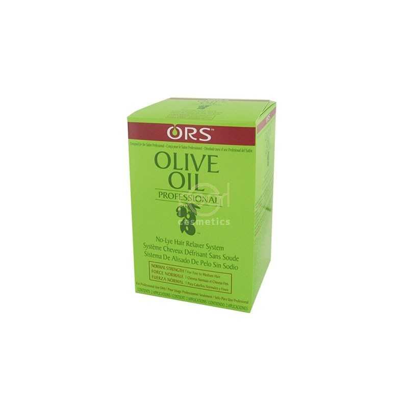 Ors Olive Oil Professional No Lye Relaxer System Kit Twin Pack Normal