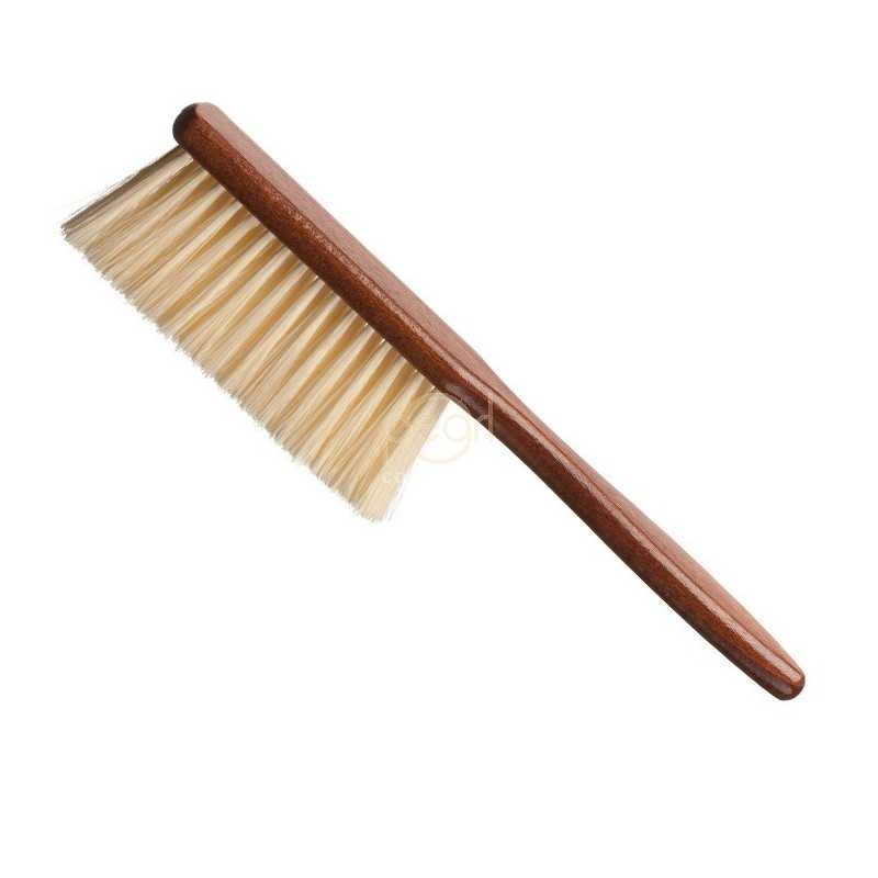 BRUSH BARBER WOODEN HANDLE