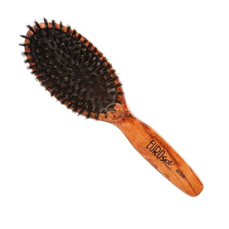 CUSHION BRUSH WOODEN BOAR LARGE