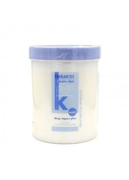 SALERM KERATIN SHOT DEEP IMPACT MASK PLUS 1000 ML